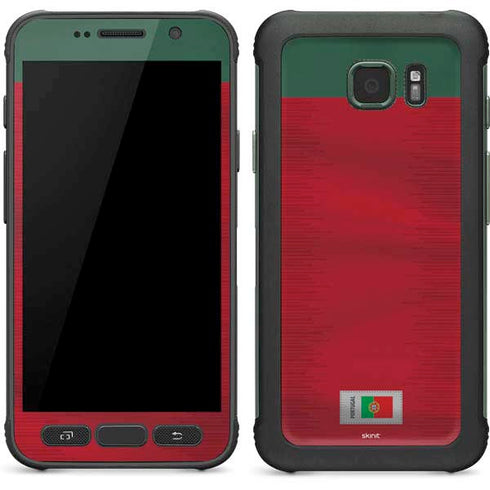 Portugal Soccer Flag Galaxy S7 Active Skin